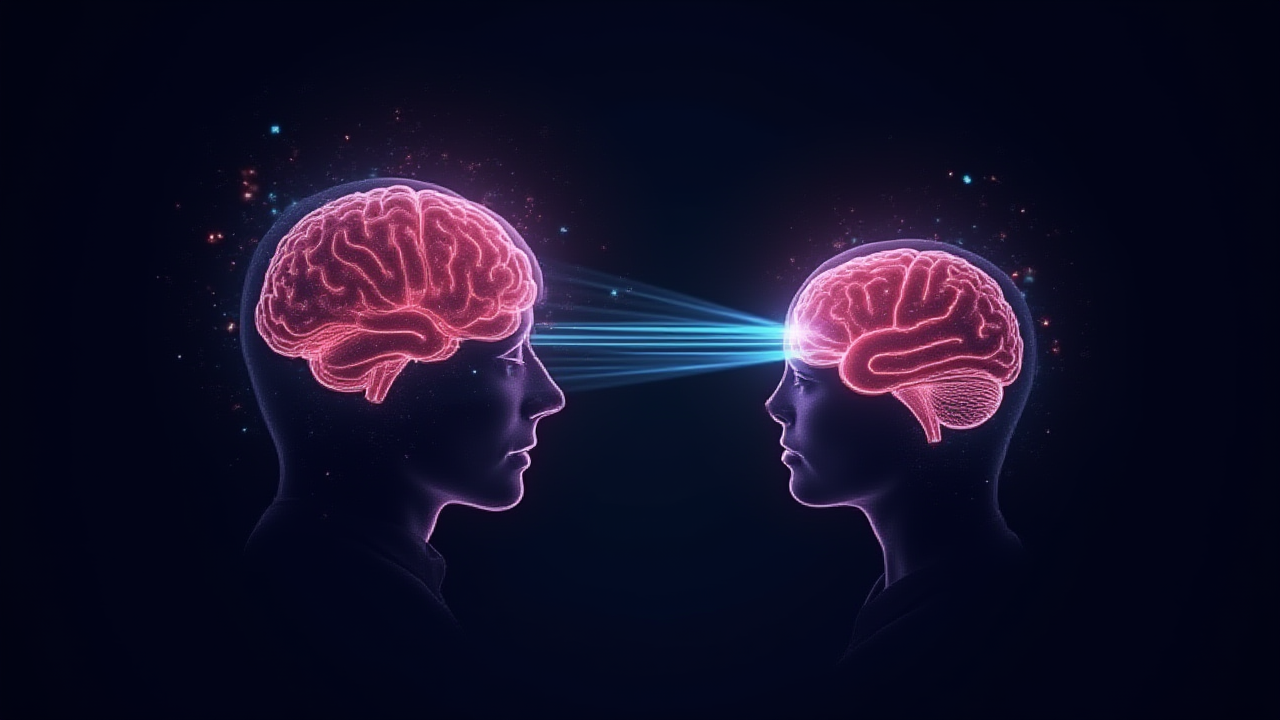 거대한 오픈웨이트 AI 모델을 상징하는 빛나는 신경망