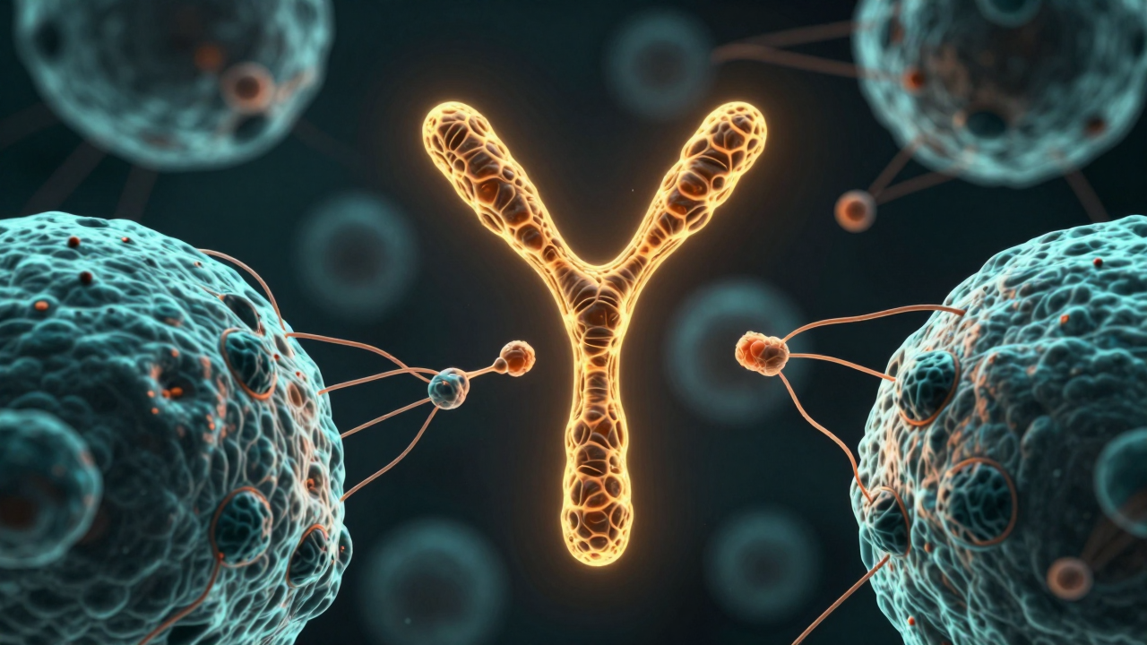 세포 밖에서 단백질을 붙잡는 중화항체